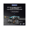 ZFR - Drone with Dual Lens 4K with Storage Box and Remote Control, Streaming/Live Video, Black - - Mounts For Less