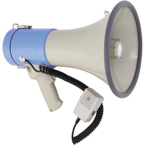 AMX AR-66 Megaphone With Removable Microphone And Siren Fonction - - Mounts For Less