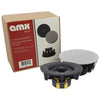 AMX AS-30 3'' And 2-Way In-Ceiling Speaker 20 Watts 8 Ohms White Frameless - 1 Unit - - Mounts For Less