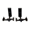 AMX BS-09 Swivel "Bookshelf" speaker mounts for home theaters black (Pair) - - Mounts For Less