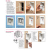 Arlington DVFR2W Recessed Double Box for cables and power outlets White - - Mounts For Less