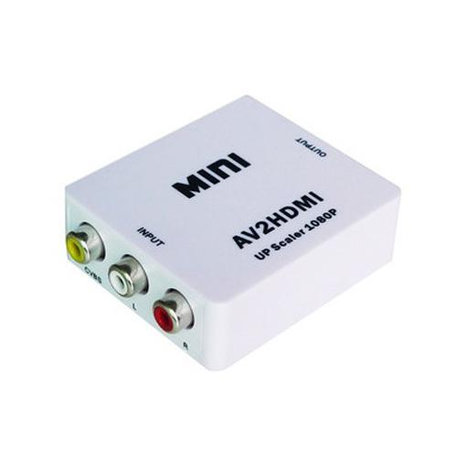 Audio/Video Composite to HDMI 1080p (Upscaler) converter - - Mounts For Less
