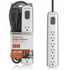 Belkin Electric Surge Protector 6 Outlet 630 Joules 4 Ft Cord - - Mounts For Less
