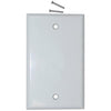 Blank wallplate white 1 gang - - Mounts For Less
