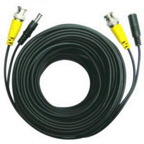 BNC Security Camera Cable with Power 2 in 1 - 50' - - Mounts For Less
