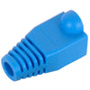 Boots for 8P8C RJ45 Cat5e/Cat6 connectors Blue - 10pk - - Mounts For Less