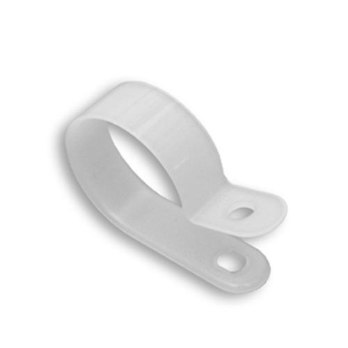 Cable Clamps 1/8", Nylon, Natural, Bag of 100pcs - - Mounts For Less