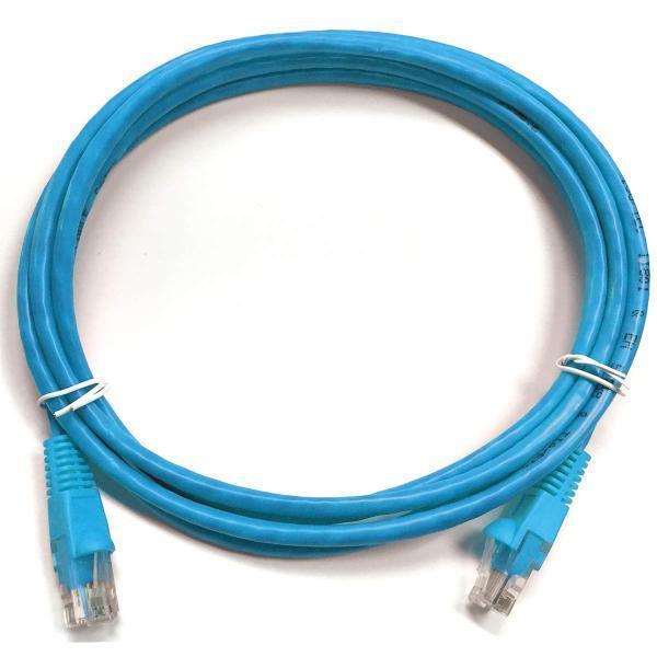 Cat6 Ethernet Network Cable 500 MHz RJ-45 20ft Light Blue - - Mounts For Less