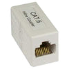 Coupler for Ethernet cable network Cat6 RJ-45 F/F White - - Mounts For Less
