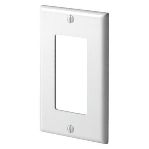 DECORA Wallplate White - 1 Bay - - Mounts For Less