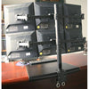 Desk mount bracket articulated for 6 monitors 13 - 24 in - - Mounts For Less