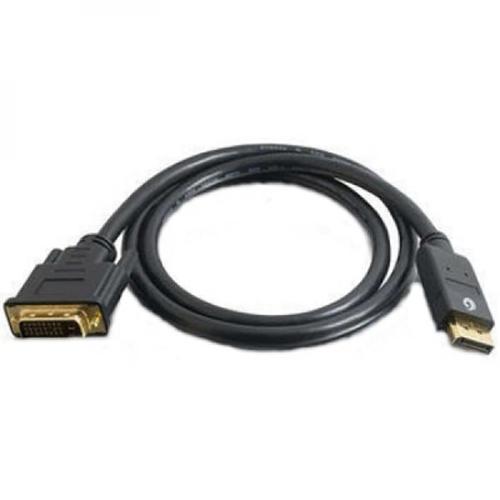 Displayport Male to DVI-D Male cable black 15ft - - Mounts For Less