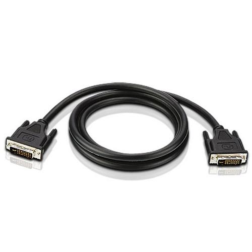 DVI-I Male/Male cable 10ft black - - Mounts For Less