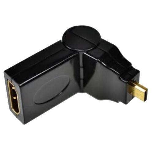Elink CV-261 Mirco HDMI To HDMI 180 Degrees Articulated Adapter Black - - Mounts For Less