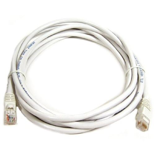 Ethernet cable network Cat5e RJ-45 3ft White - - Mounts For Less