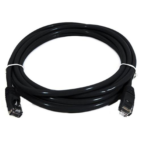 Ethernet cable network Cat6 500MHz RJ-45 100ft Black - - Mounts For Less
