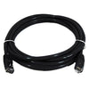 Ethernet cable network Cat6 500MHz RJ-45 75ft black - - Mounts For Less