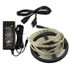 GlobalTone Complete LED Lights Strip Kit Cold White IP65 5050 60 LEDS/M - - Mounts For Less
