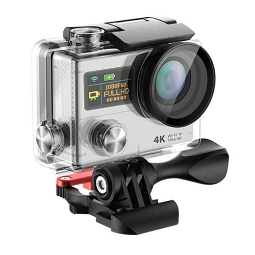 GlobalTone HD Sport Wi-Fi Action Camera 4K WaterProof wit all fixations - - Mounts For Less
