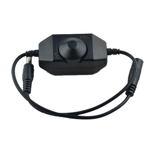 GlobalTone LED Controler with mecanical dimmer 12v - 2A Black - - Mounts For Less