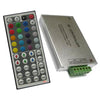 GlobalTone RGB LED Controler with 44 buttons IR Remote 12v 12A - - Mounts For Less