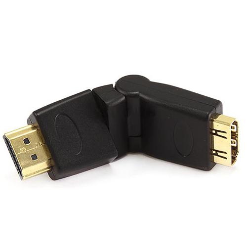 HDMI female to HDMI mâle swivel angle adapter 1080p 360 degrees - - Mounts For Less