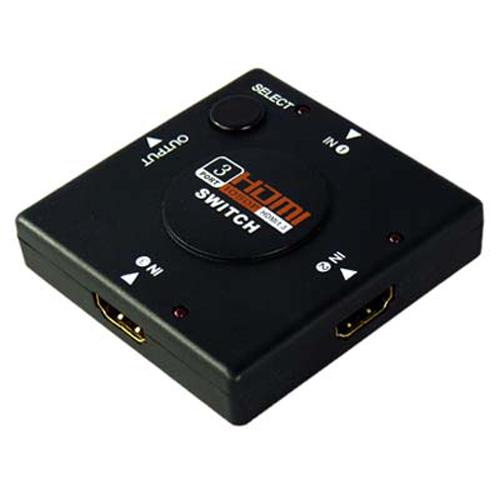 HDMI manual Switcher 3 inputs / 1 output 1080p - - Mounts For Less