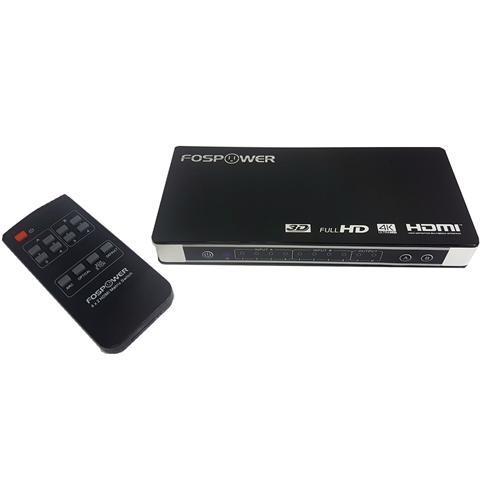 HDMI Matrix 4 Inputs To 2 Outputs With Analog And Digital Audio Outputs And Remotel 4K Ready - - Mounts For Less