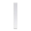 iHome ICVBT1WC Portable Mirror with LED Lighting, 6 '' X 8 '', Rechargeable with Bluetooth Speaker, White - - Mounts For Less