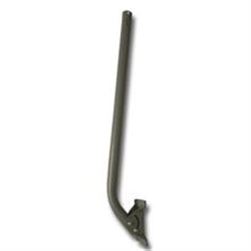 J Pipe Mast For Satellite Or HDTV Antennas Galvanised Steel 38" - - Mounts For Less