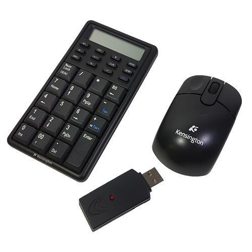 Kensington Wireless Notebook Numeric Keypad/Calculator And Mouse - - Mounts For Less