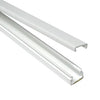 Linkit Security PCV Cables Raceway White Paintable And Self-Adhesive #4 1M Long 39mm x 19mm - - Mounts For Less