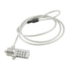 Locking steel wire system for laptops with 4 digits password - - Mounts For Less