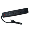LS Compact Surge Protectors 6 outlets 1ft cord 300J 2xUSB - - Mounts For Less