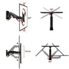NB Spring TV Wall Mount 1 Articulated Arm For TV 17" To 27" - - Mounts For Less