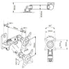 NB Spring TV Wall Mount 1 Articulated Arm For TV 17" To 27" - - Mounts For Less