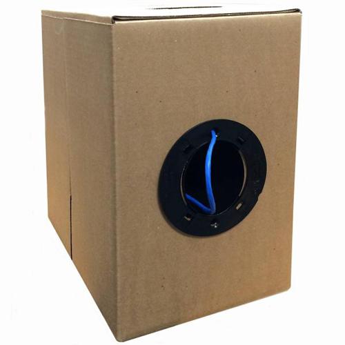 Network cable Cat5e UTP FT4/CMR cUL Stranded Copper Blue 1000' - - Mounts For Less