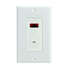 OI - IR Repeater Wall Plate Sensor Receivers Dual Frequency - - Mounts For Less