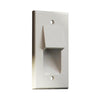 Pass-thru Wallplate for any cables SINGLE white GT - - Mounts For Less