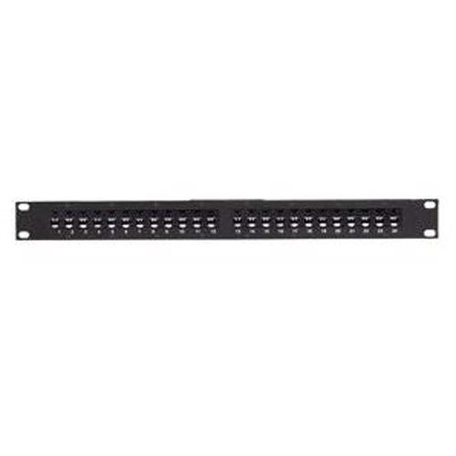Patch Panel Cat6 24 ports with rack mount bracket UL - - Mounts For Less