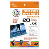 Photo Paper 4'' X 6'' Glossy 20 Sheets - - Mounts For Less
