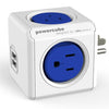 Powercube on Wall Original 4 outlets + 2 USB Ports - Blue - - Mounts For Less