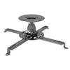 Prime Mounts Ceiling universal projector mount BLACK max 55 pounds - - Mounts For Less
