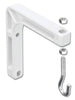 Projection screen wall mounts (Pair) 6" White - - Mounts For Less