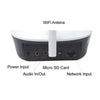 Provision ISR PT-838 Plug & View Pan/Tilt IR Fixed Lens Wireless Wifi Camera 2MP - - Mounts For Less
