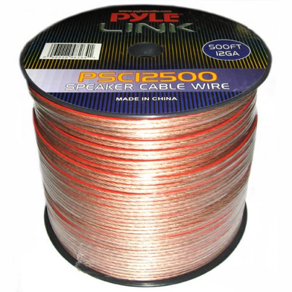 Pyle Speaker Wire 12 AWG - 500 FT - - Mounts For Less