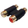 RCA Coupler 2X F/F White & Red - - Mounts For Less