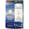 RCA Surge Protectors 2 outlets wallplate 410 Joules white - - Mounts For Less