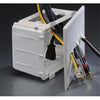Recessed Media Box for cables and power outlets - White - - Mounts For Less
