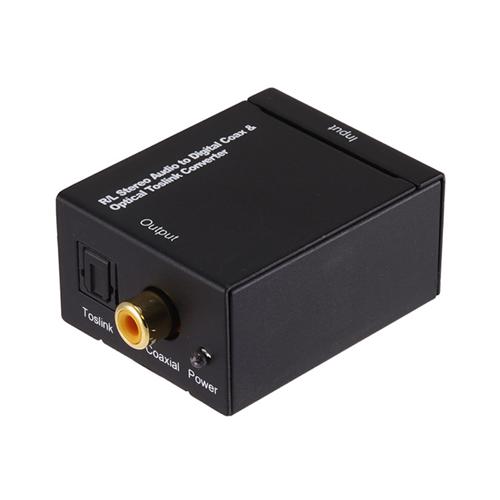 Stereo analog RCA to numeric Toslink / Coax converter - - Mounts For Less